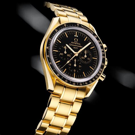 omega speedmaster 50th anniversary gold|omega moonwatch 50th anniversary.